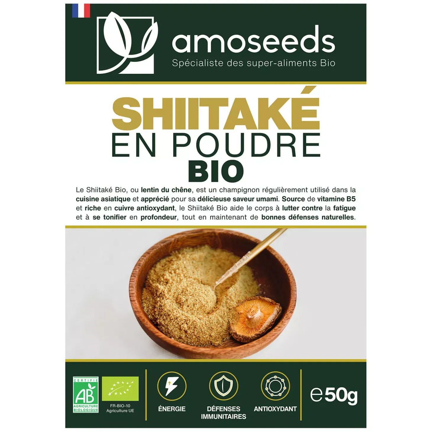 Shiitaké bio