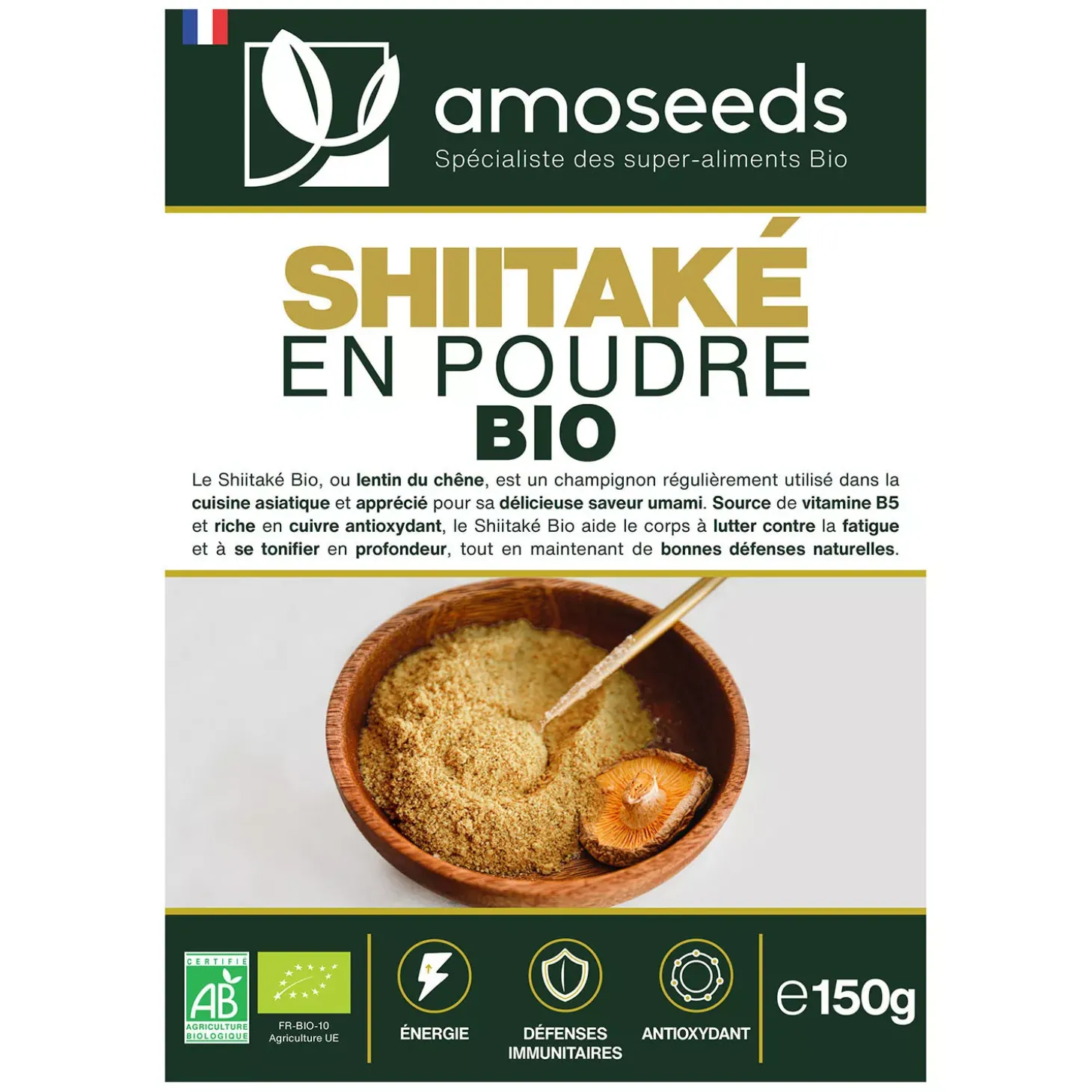 Shiitaké bio