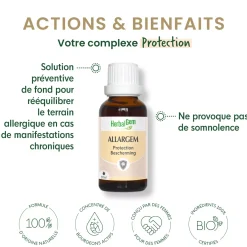 Solution buvable Protection Allergies – Aux Macérats de bourgeons concentrés