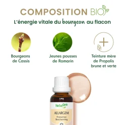 Solution buvable Protection Allergies – Aux Macérats de bourgeons concentrés