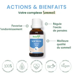 Solution buvable Sommeil – Aux Macérats de bourgeons concentrés