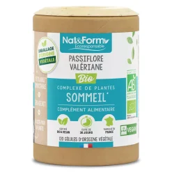 Sommeil Passiflore Valériane Bio