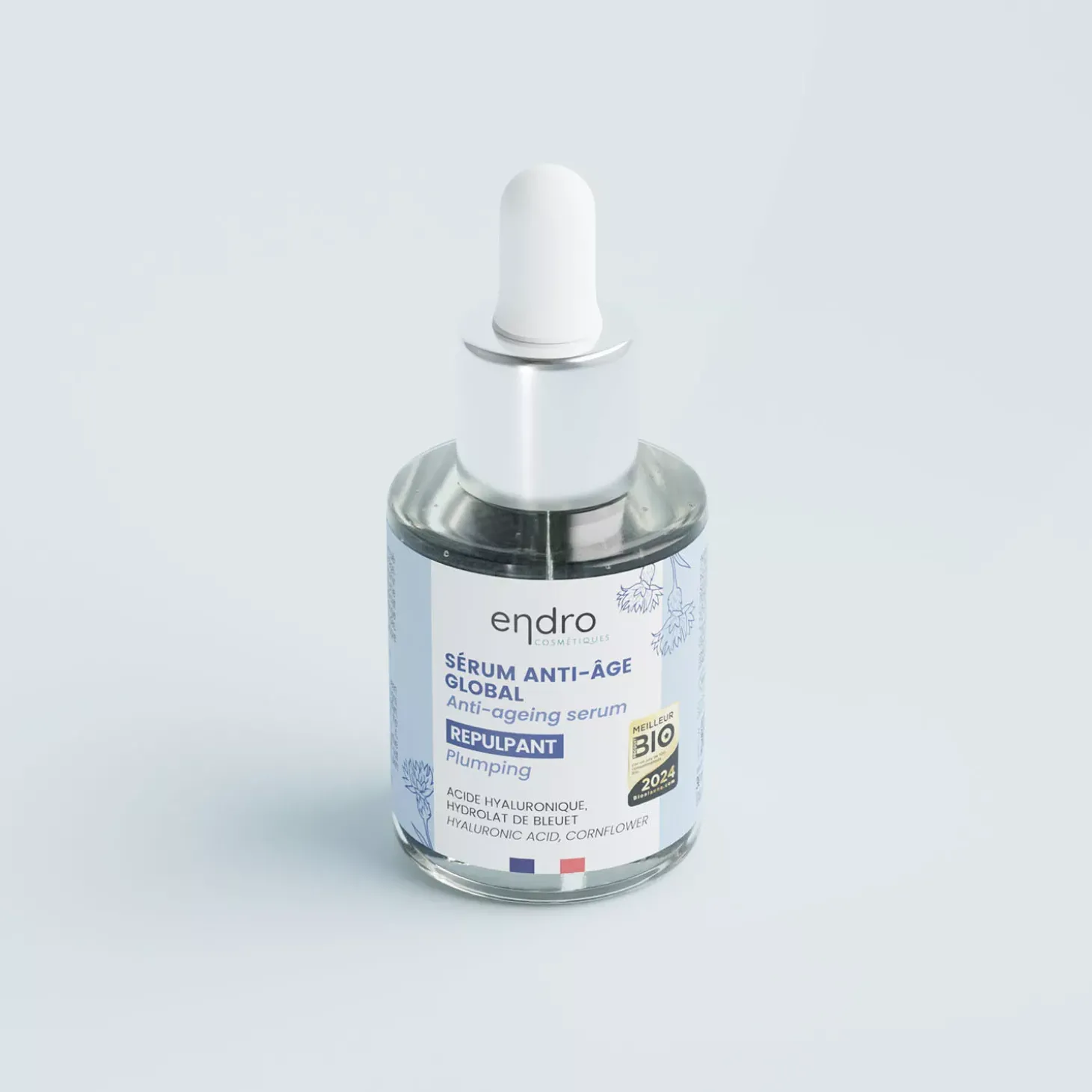 Sérum anti-âge bio à l'Acide hyaluronique