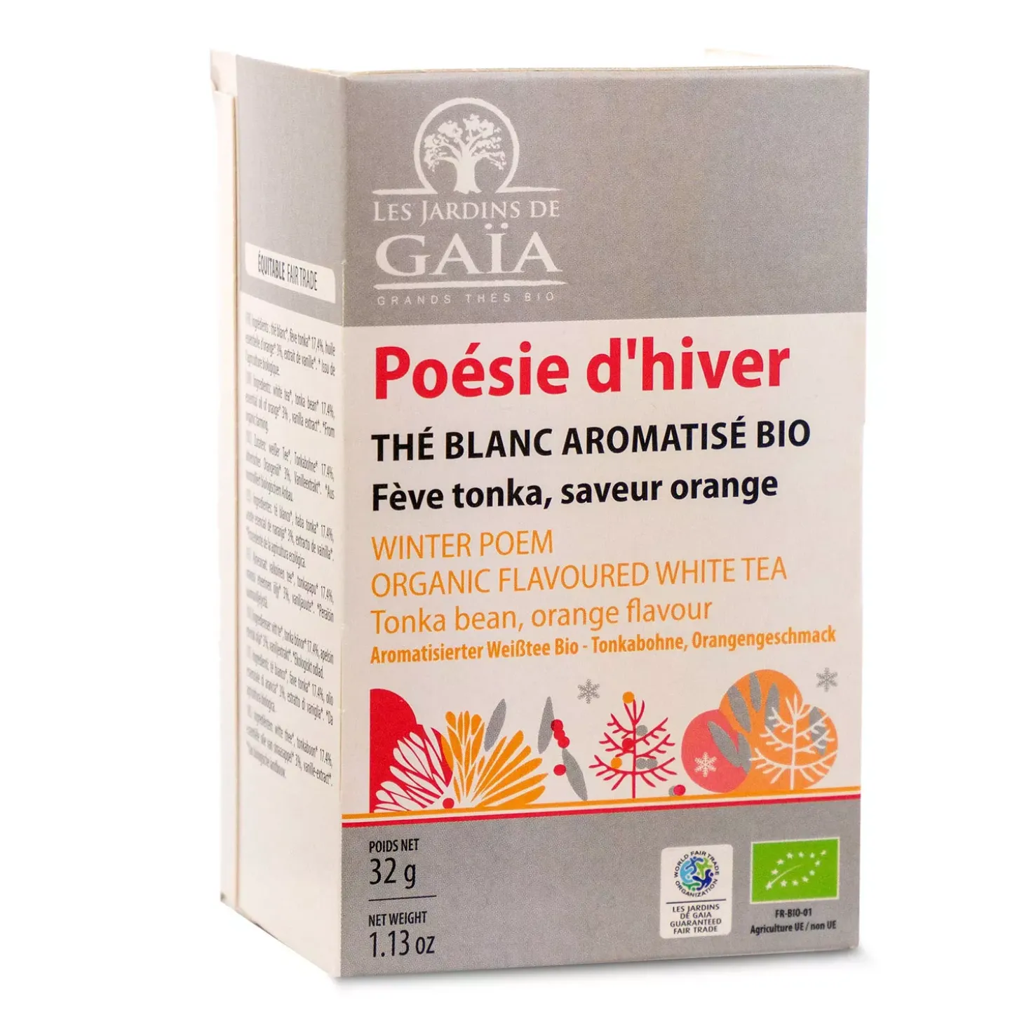 Thé Blanc bio Poésie d'Hiver