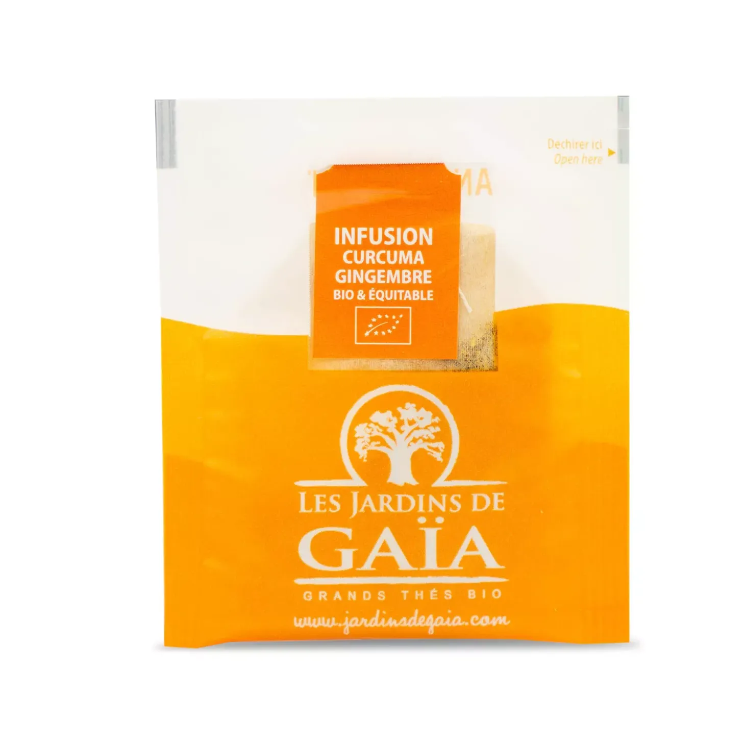 Tisane bio Curcuma Gingembre