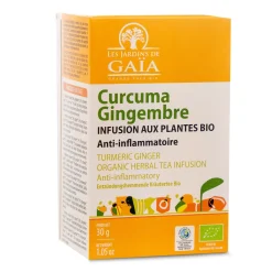 Tisane bio Curcuma Gingembre