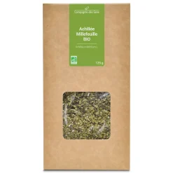 Tisane d’Achillée Millefeuille bio (Achillea Millefolium) – Parties aériennes coupées en vrac pour infusion