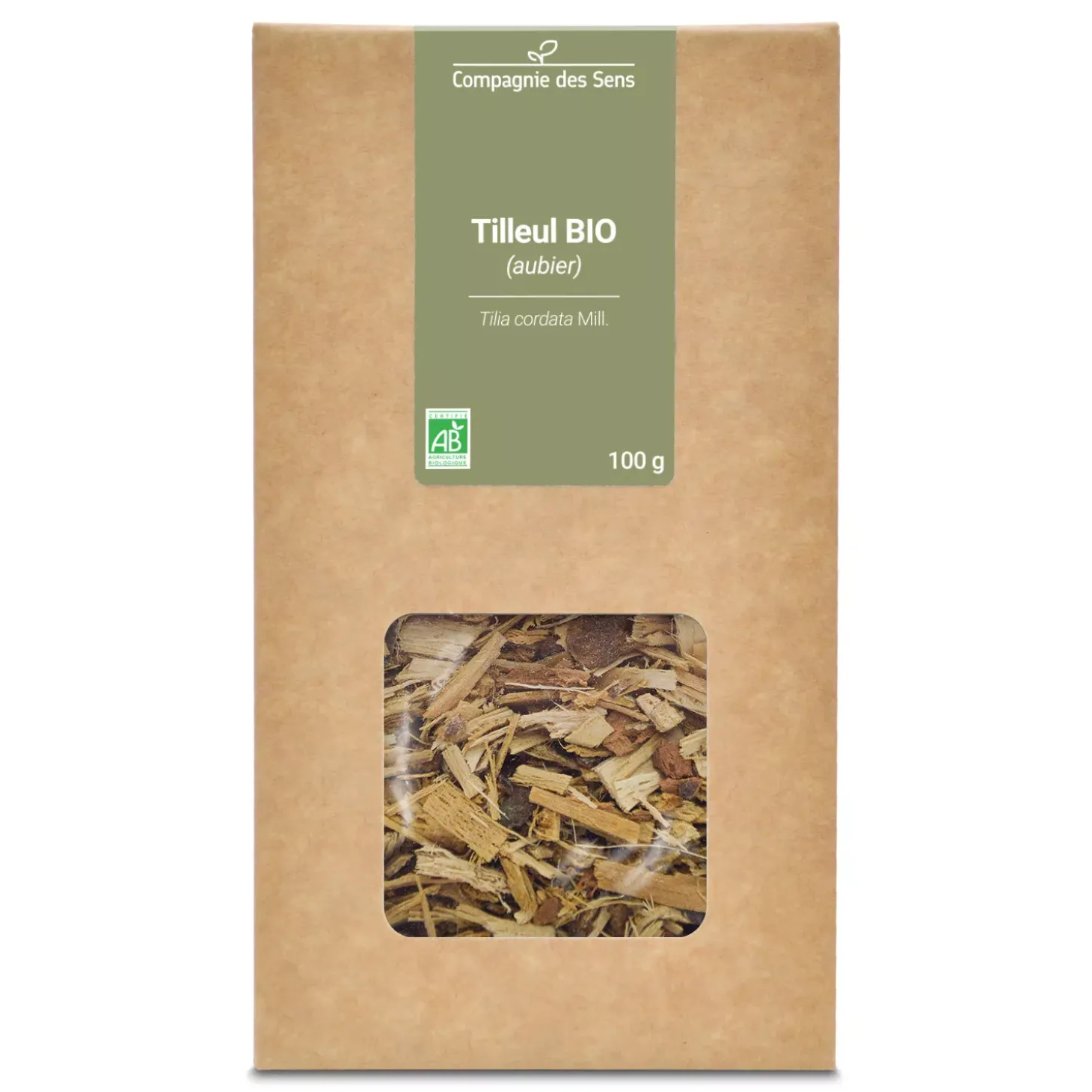 Tisane d’Aubier de Tilleul bio (Tilia Cordata) – Aubiers coupés en vrac pour infusion