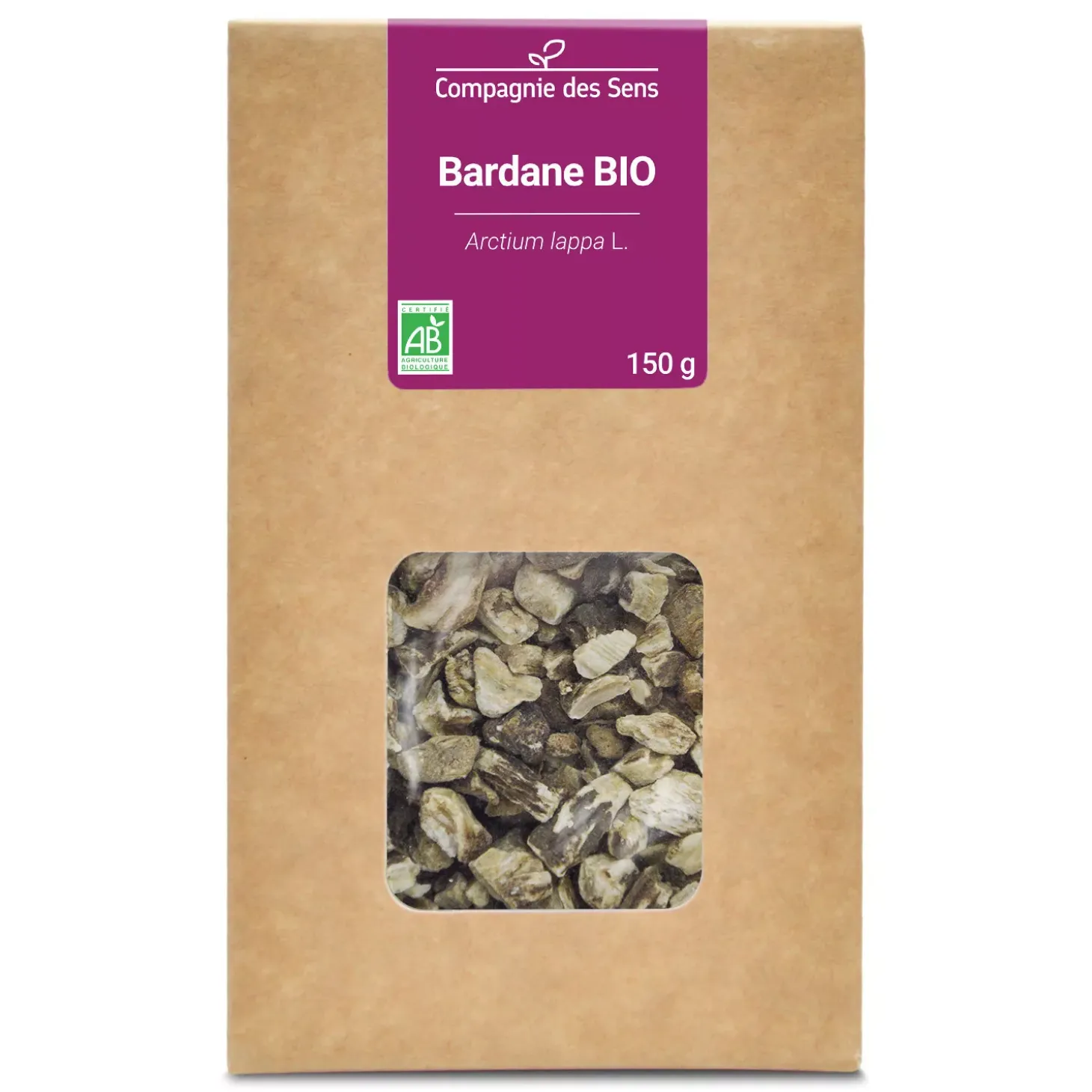 Tisane de Bardane bio (Arctium Lappa) – Racines coupées en vrac pour infusion