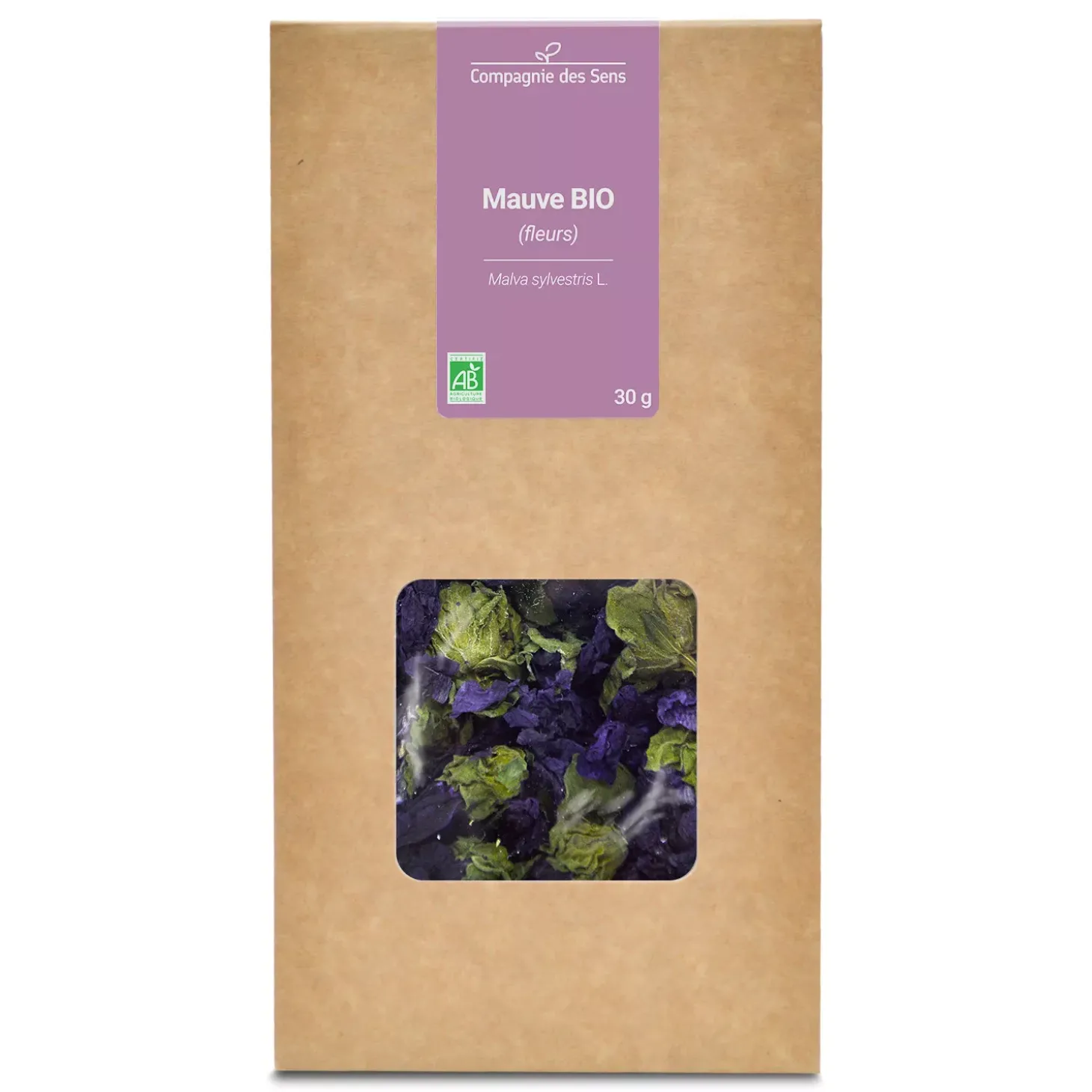 Tisane de Mauve (Malva Sylvestris) – Fleurs entières en vrac pour infusion