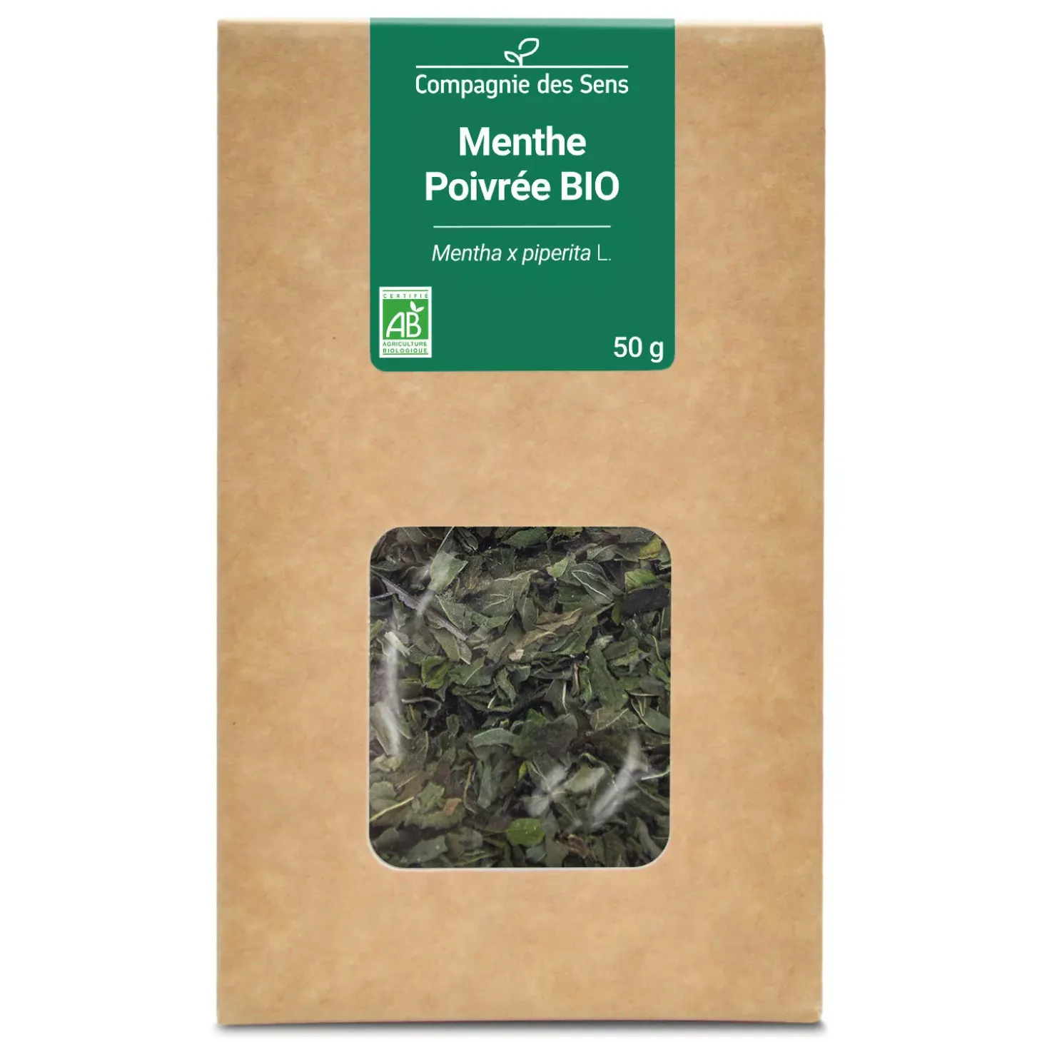 Tisane de Menthe Poivrée bio (Mentha x Piperita) – Feuilles entières en vrac pour infusion