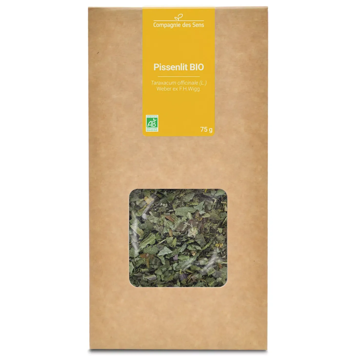 Tisane de Pissenlit bio (Taraxacum Officinale) – Parties aériennes coupées en vrac pour infusion