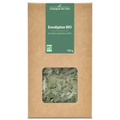 Tisane d’Eucalyptus bio (Eucalyptus Globulus) – Feuilles coupées en vrac pour infusion