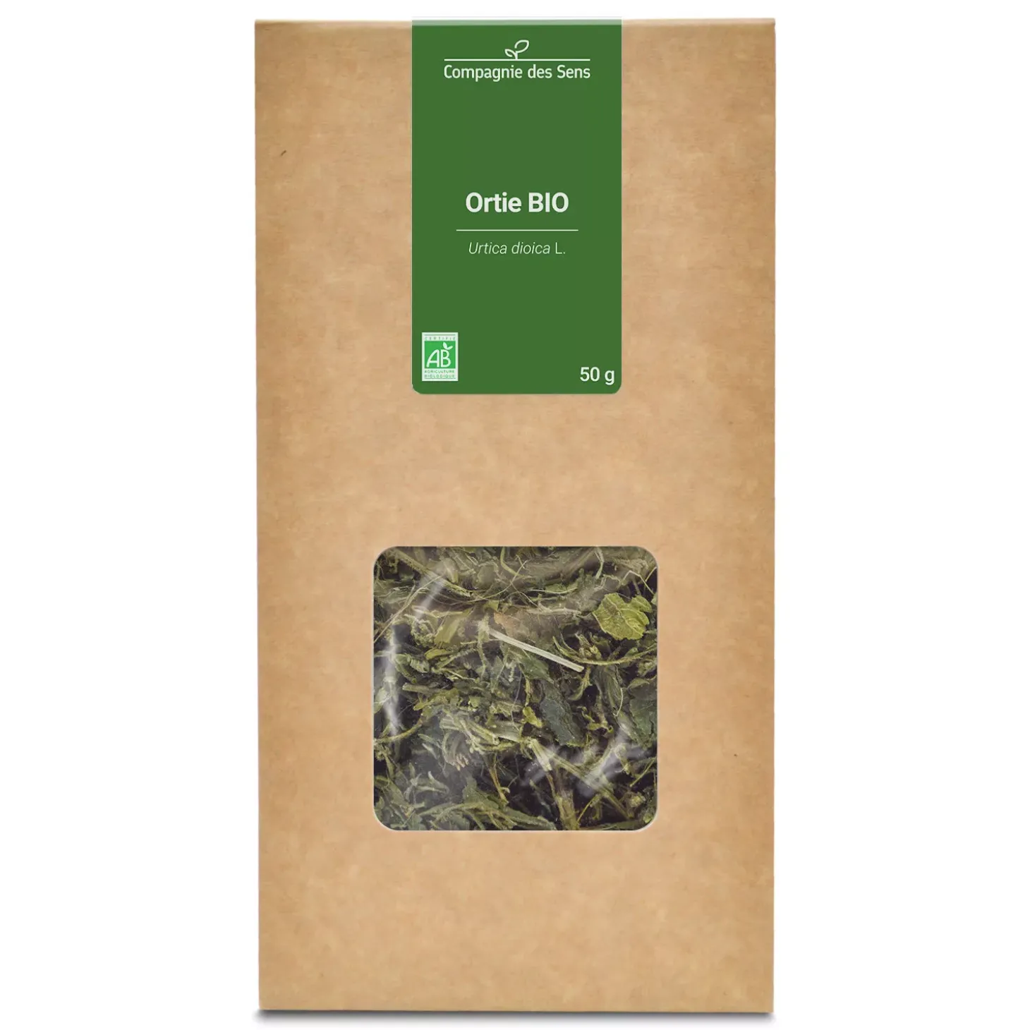 Tisane d’Ortie bio (Urtica Dioica) – Feuilles coupées en vrac pour infusion