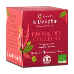 Tisane Drôme des Couleurs bio en sachets