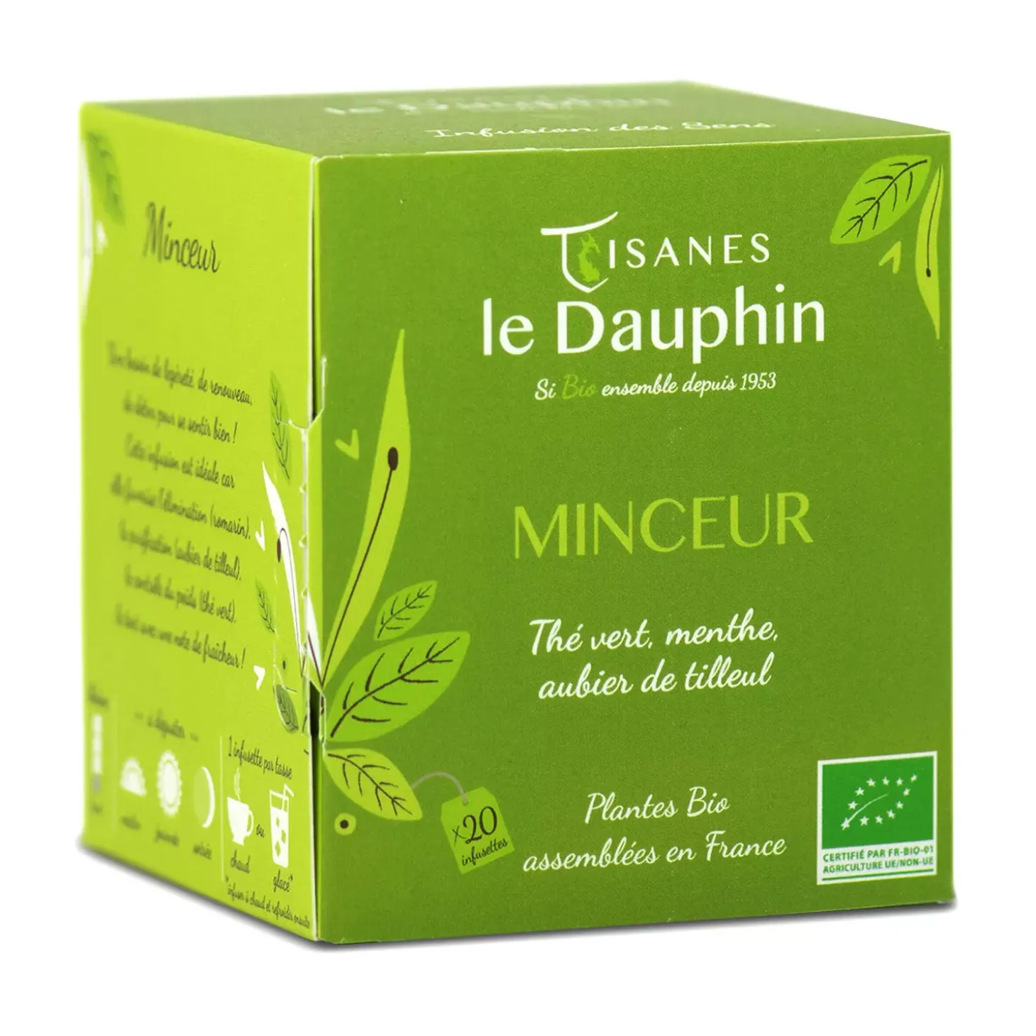 Tisane Minceur bio en sachets