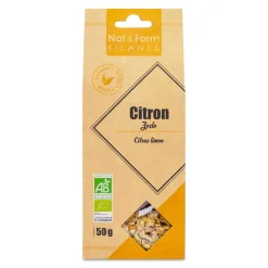 Tisane Zeste de Citron Bio