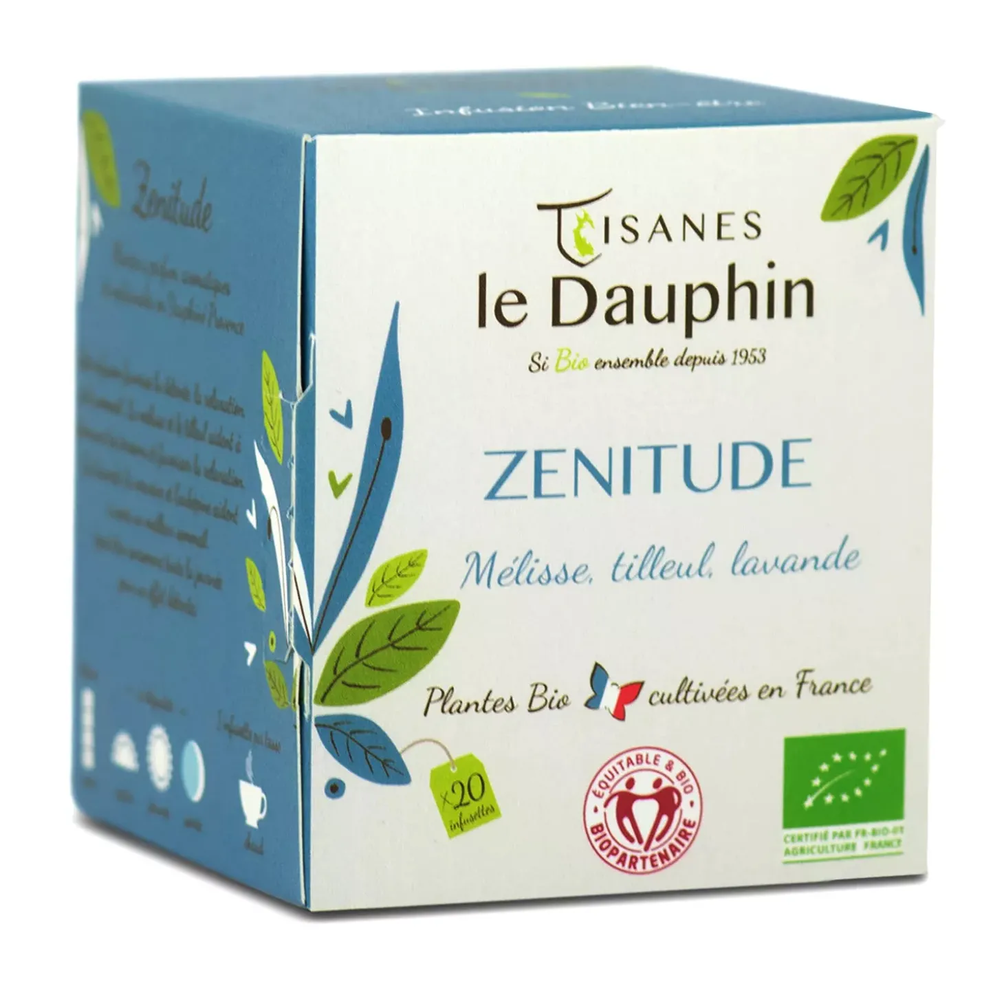 Tisane Zénitude bio en sachets